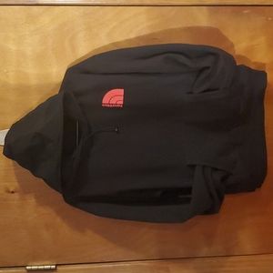 The North Face black and red womens Hoodie size M